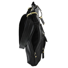 Load image into Gallery viewer, Lg Crossbodystyle Purse W-holster Blk