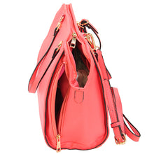 Load image into Gallery viewer, Satchel Style Purse W-holster - Coral