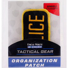 Load image into Gallery viewer, Police Blk-gld,s,2.25x4.25" Vlcr-molle,pb