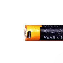 Load image into Gallery viewer, 14500 (1.5v) 1600u Mah Usb Recharge. Bat.