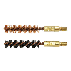 .27 Cal Bore Brush 2 Pack(1 Nylon-1 Brnz)