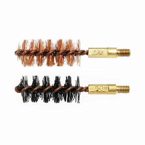 .50 Cal Bore Brush 2 Pack(1 Nylon-1 Brnz)