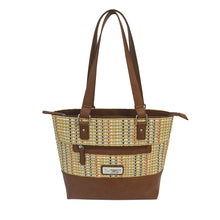 Load image into Gallery viewer, Vism Concealed Carry Woven Tote- Brown