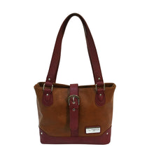 Load image into Gallery viewer, Vism Concealed Carry  Shoulder Bag- Brown
