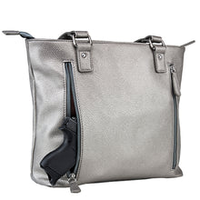 Load image into Gallery viewer, Concealed Carry Quilted Tote- Urban Gray