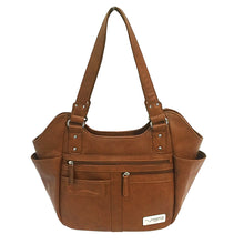 Load image into Gallery viewer, Vism Concealed Carry  Hobo Bag Large- Brn