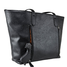 Load image into Gallery viewer, Vism Concealed Carry  Tote Bag Large- Blk
