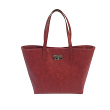 Load image into Gallery viewer, Vism Concealed Carry  Tote Bag Large- Red