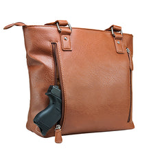 Load image into Gallery viewer, Vism Concealed Carry Tote Bag-brown