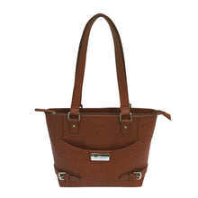 Load image into Gallery viewer, Vism Concealed Carry Satchel Small- Brown