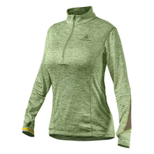 Load image into Gallery viewer, Women's Covert 1-2 Zip Green Heather Xl