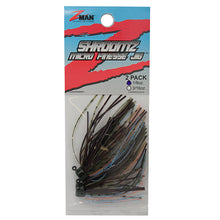Load image into Gallery viewer, Shroomz Micro Fins Jig 1-8ozpond Scum2pk