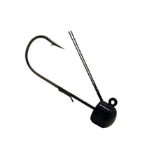 Load image into Gallery viewer, Power Fins Shroomz Weedless 1-5oz3pk Blk