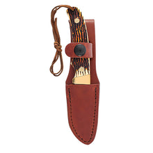 Load image into Gallery viewer, Small Fixed Blade W-staglon Handle,boxed