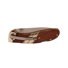 Load image into Gallery viewer, Large Lockback Clip Folder,wood Handle,bx
