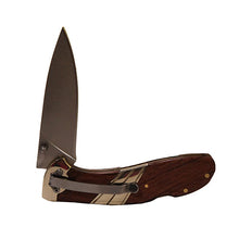 Load image into Gallery viewer, Large Lockback Clip Folder,wood Handle,bx