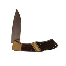 Load image into Gallery viewer, Lockback 4.5" Handle W-leather Sheath,bxd