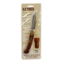 Load image into Gallery viewer, 5" Golden Bear W-desert Iron Wood Hdl,cp