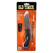 Load image into Gallery viewer, Copperhead F-e Drop Point  Knife,sheath