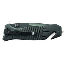 Load image into Gallery viewer, Black Blade,rubber Coated Alum Handle,cp