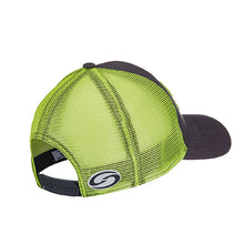 Load image into Gallery viewer, Trucker Cap,charcoal Body-green Mesh