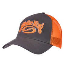 Load image into Gallery viewer, Trucker Cap,charcoal Body-orange Mesh