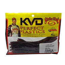 Load image into Gallery viewer, Kvd 5" Finesse Worm,blue Fleck