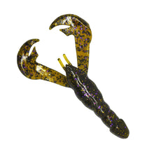 Load image into Gallery viewer, Rage Tail Craw,grn Pumpkin Purple &amp; Gold