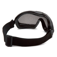 Load image into Gallery viewer, Black Single Wire Mesh Goggle