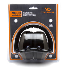 Load image into Gallery viewer, Vg Earmuff Vgpm80 Series Nrr 26db Gray