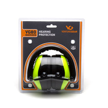 Load image into Gallery viewer, Vg Earmuff Vgpm80 Series Nrr 26db Lime