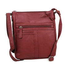 Load image into Gallery viewer, Messenger Crossbody Bag- Red