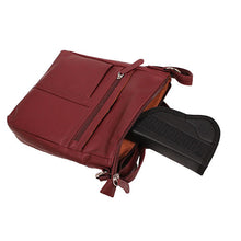 Load image into Gallery viewer, Messenger Crossbody Bag- Red