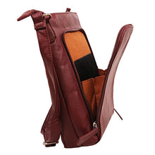 Load image into Gallery viewer, Messenger Crossbody Bag- Red