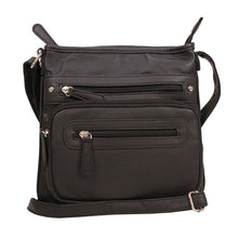 Load image into Gallery viewer, Small Messenger Crossbody-blk