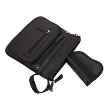 Load image into Gallery viewer, Small Messenger Crossbody-blk