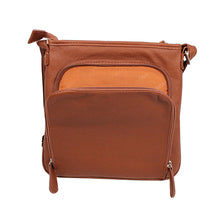 Load image into Gallery viewer, Small Messenger Crossbody-brown