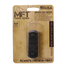 Load image into Gallery viewer, Tekko Metal Mlok 2 3-8" - 5 Slot Rail -bk