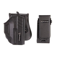 Load image into Gallery viewer, Tmb Rls Poly Hlstr W Paddle&amp;mag Holder-rh