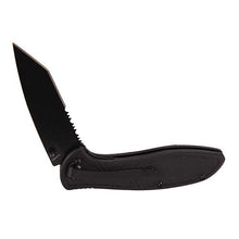 Load image into Gallery viewer, Sw1102ts Blk Tanto Rub Alum Serr 3.5"