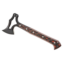 Load image into Gallery viewer, Ext01 Tomahawk Blk Fin Sth G10 Red Lava