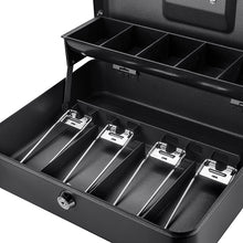 Load image into Gallery viewer, 12" Register Style Cash Box W- Key Lock