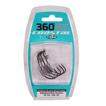 Load image into Gallery viewer, 360gt Cstal Weghtd Hook 1-8-#3-0 Natural