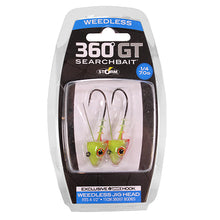Load image into Gallery viewer, 360gt Sb Wl Jig 4.5"-1-4oz Chrtrse Ice