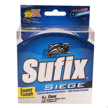 Load image into Gallery viewer, Siege 4 Lb Clear - 330 Yds