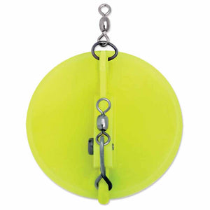 0 Dipsy Diver  Chartreuse - White Bottom