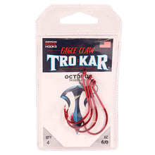 Load image into Gallery viewer, Trokar Long Shank Octopus Redtk503r-6-0