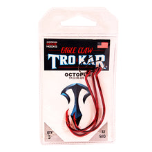 Load image into Gallery viewer, Trokar Long Shank Octopus Redtk503r-9-0