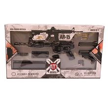 Load image into Gallery viewer, Non-firing Cast Ar 15 1:3 Scale