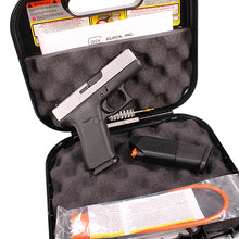 Load image into Gallery viewer, Glk 43x Silver Slide 9mm Fixed Sghts 10rd